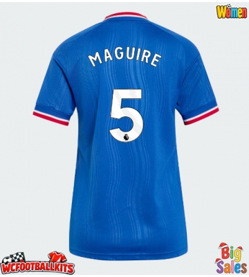 Manchester United Harry Maguire #5 Replica Away Stadium Shirt for Women 2026-27 Short Sleeve